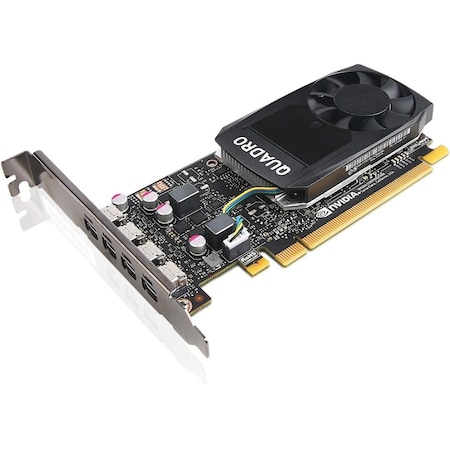Lenovo Nvidia Quadro P1000 4Gb 4 Minidp Graphics Adapter w/ Hp Bracket (Fh) 4X60N86661